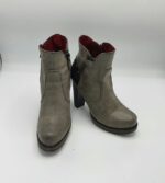 Botine dama S'Oliver 36 imitatie de piele , gri