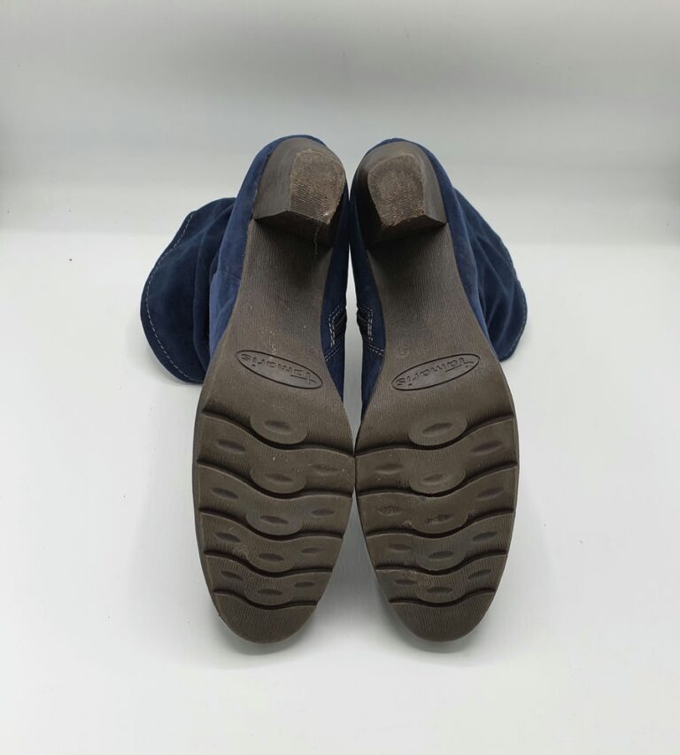 Cizme dama Tamaris 41 material textil , bleumarin - imagine 4