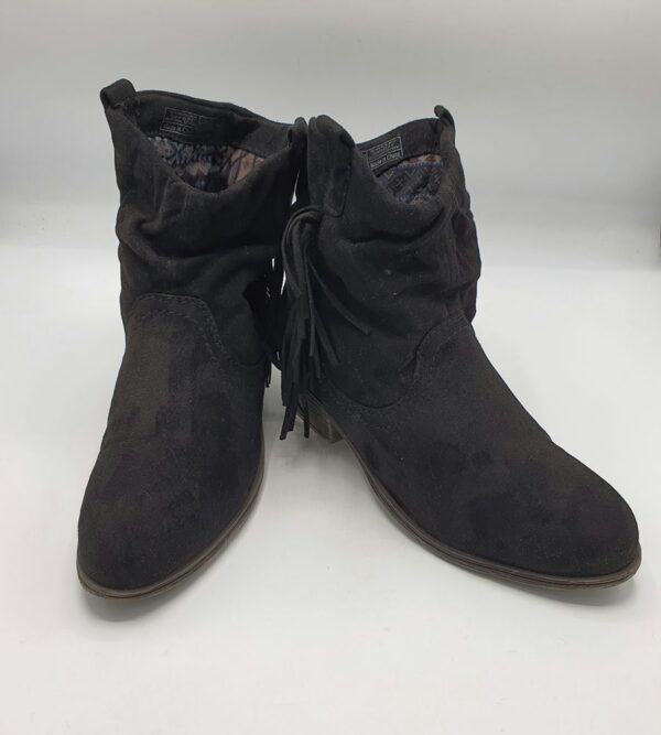 Botine  dama Jane Klain 38 material textil , negru - imagine 1