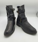 Botine  dama BPC 39 imitatie de piele , negru