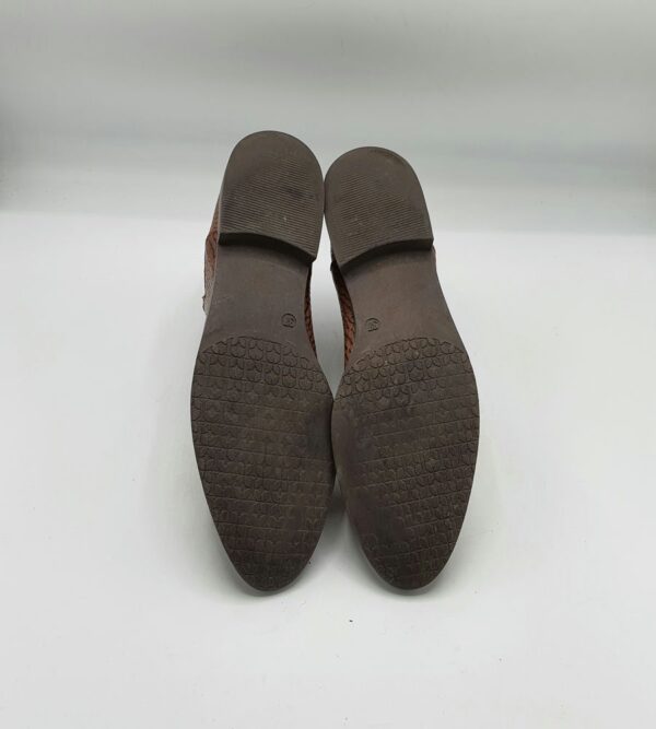 Botine  dama Graceland 37 imitatie de piele , maro - imagine 3