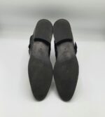 Botine  dama Zara 39 imitatie de piele , negru - imagine 3