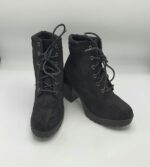 Botine dama Primark 39 material textil , negru