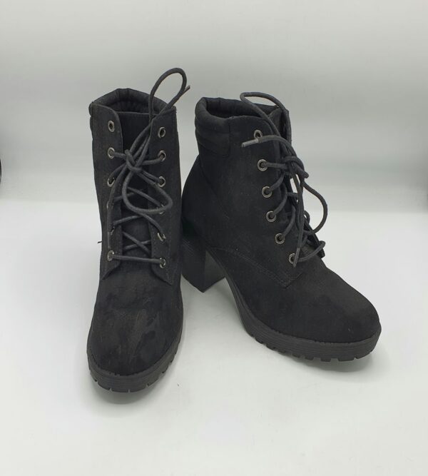 Botine dama Primark 39 material textil , negru - imagine 1