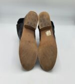 Botine dama Queen Tina 36 imitatie de piele , negru (imblanite) - imagine 3