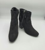 Botine  dama New Look 39 imitatie de piele , material textil , negru