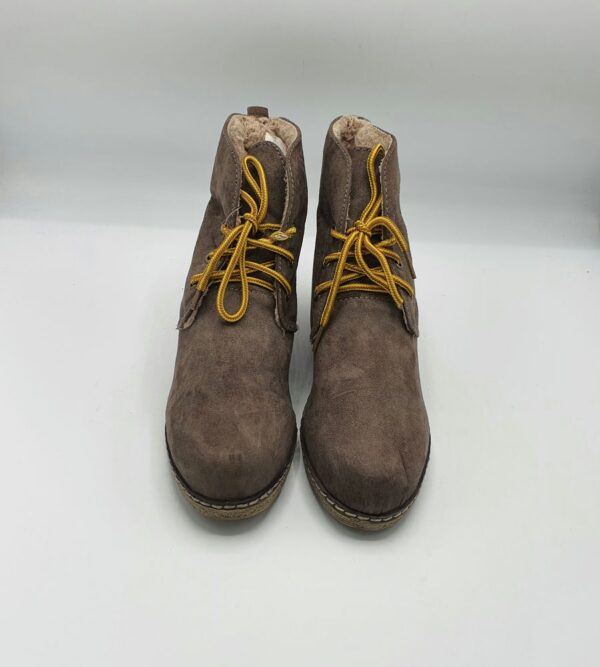 Botine  dama Young Spirit 40 material textil , maro (imblanite) - imagine 2
