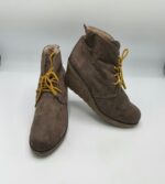 Botine  dama Young Spirit 40 material textil , maro (imblanite)