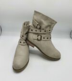 Botine  dama Merry Scott 39 imitatie de piele , gri