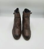 Botine  dama S 'Oliver 38 imitatie de piele , maro - imagine 4
