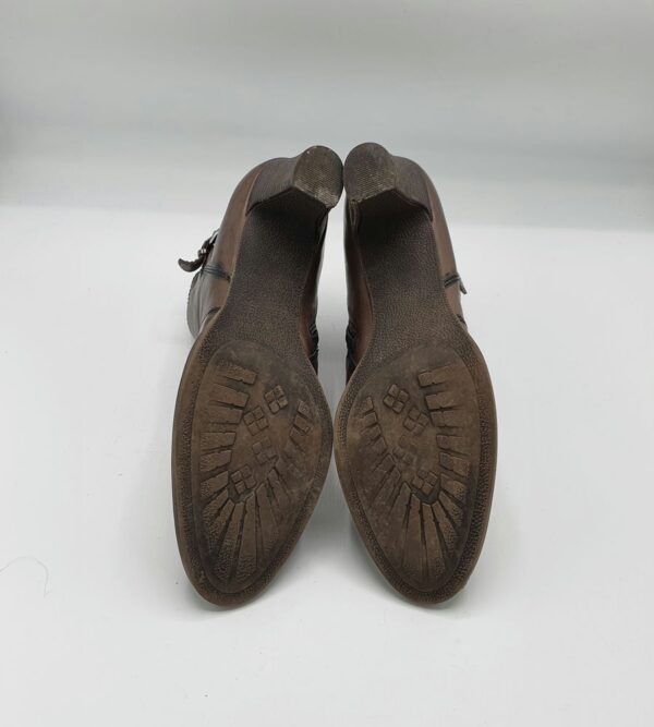 Botine  dama S 'Oliver 38 imitatie de piele , maro - imagine 2