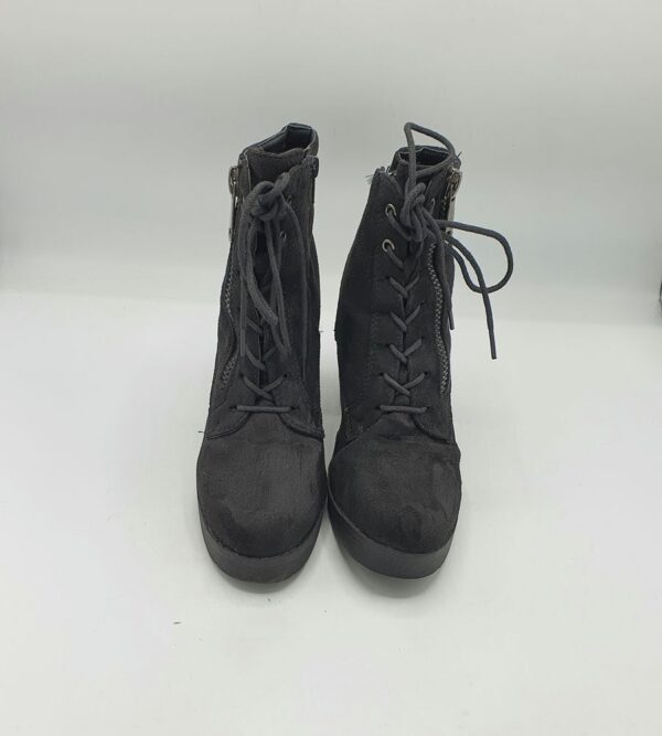Botine dama Selected 38 material textil , negru - imagine 2