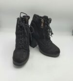 Botine dama Selected 38 material textil , negru