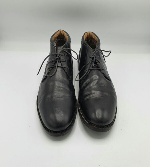 Ghete  barbati Barlow 45 piele  , negru - imagine 2