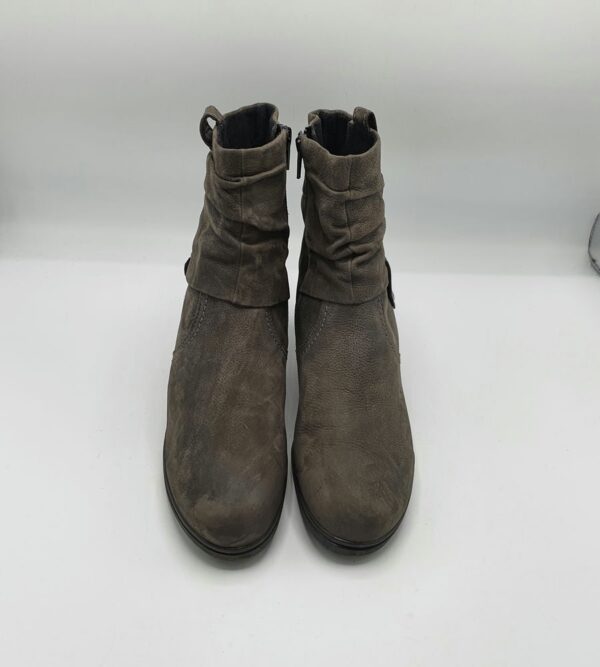 Botine  dama Gabor 41 piele  , gri - imagine 2