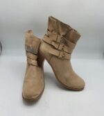 Botine  dama The Shoes 41 material textil , crem
