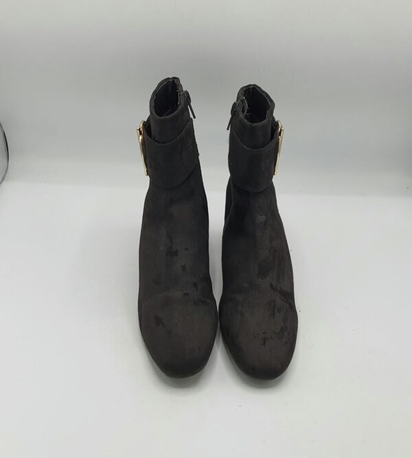 Botine  dama M&S 37.5 material textil , negru - imagine 2