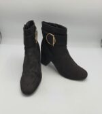 Botine  dama M&S 37.5 material textil , negru