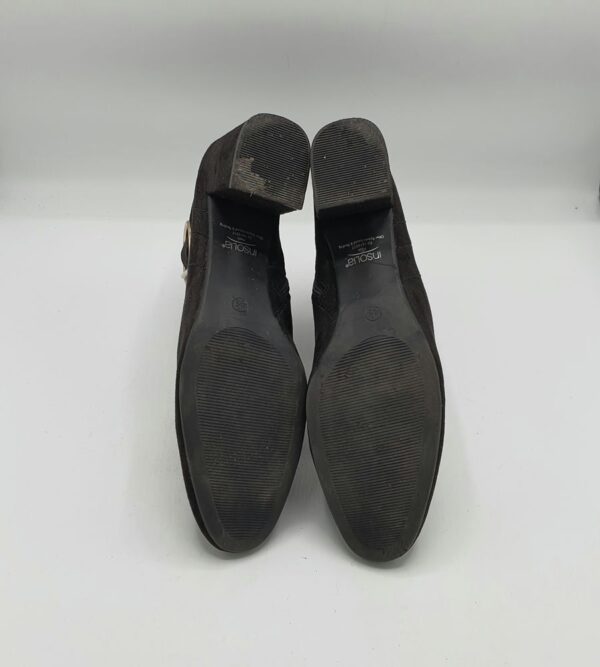 Botine  dama M&S 37.5 material textil , negru - imagine 4