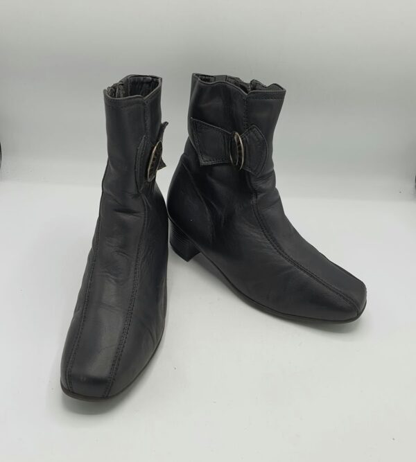 Botine dama Waldlaufer 40 piele , negru - imagine 1