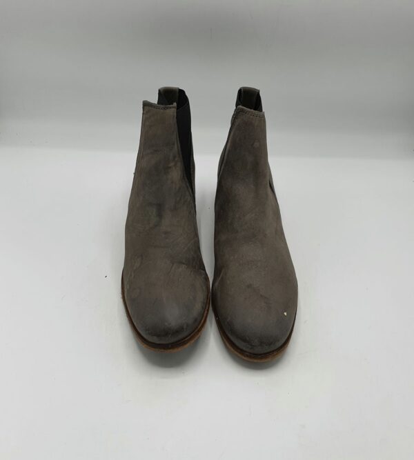 Botine dama  Haghe 39 piele , gri - imagine 2