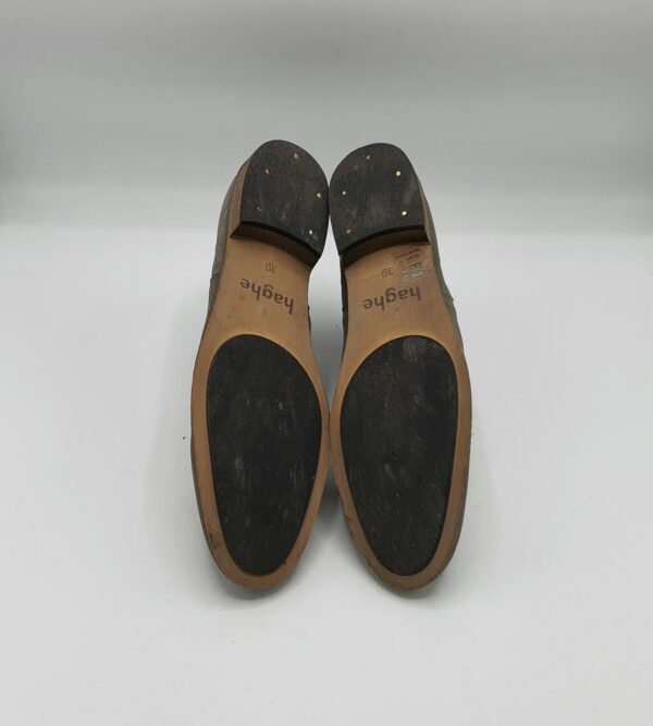Botine dama  Haghe 39 piele , gri - imagine 4