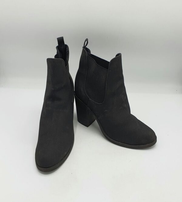Botine dama H&M 37 imitatie de piele , negru - imagine 1