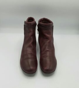 Ghete dama Gabor 38 piele , maro - imagine 2
