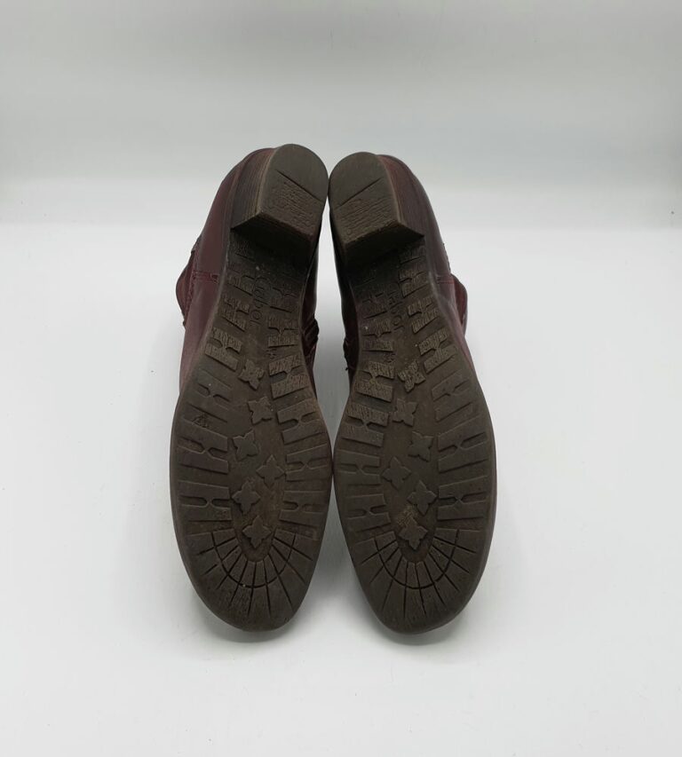 Ghete dama Gabor 38 piele , maro - imagine 4