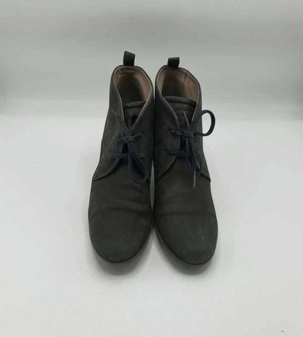 Botine dama Ecco 40 piele , negru - imagine 2