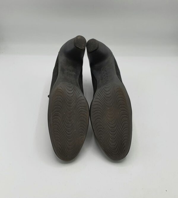 Botine dama Ecco 40 piele , negru - imagine 4