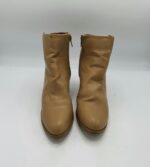 Botine dama Next 39 imitatie de piele , material textil , maro - imagine 2