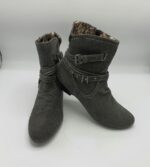 Botine dama  Pascottini 41 material textil , gri