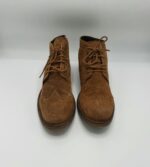 Ghete barbati  Sole 44 piele intoarsa , maro - imagine 2