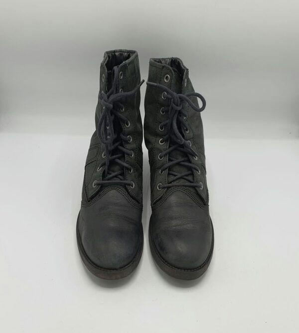 Ghete  dama 5th Avenue 39 piele , negru - imagine 2