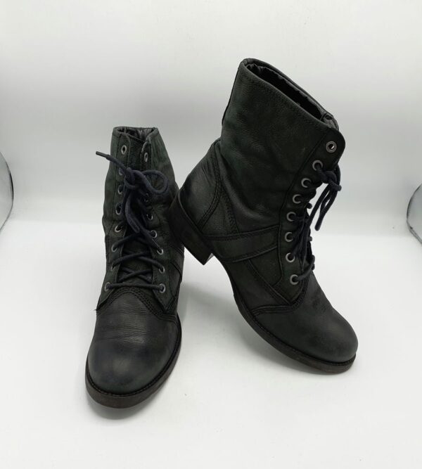 Ghete  dama 5th Avenue 39 piele , negru - imagine 1