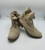Botine dama  Street 40 material textil , bej