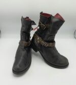 Botine  dama 40 piele , negru