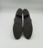 Botine  dama Janna 38 imitatie de piele  ,material textil , gri - imagine 2