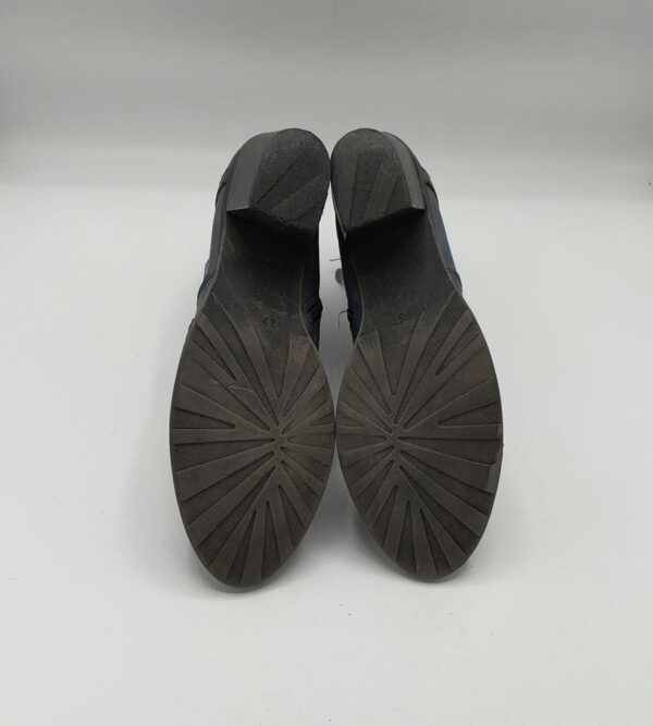 Botine  dama Marco Tozzi 37 imitatie de piele , bleumarin - imagine 2