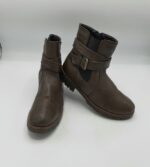 Botine dama Young Spirit 37 imitatie de piele , maro