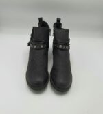 Botine dama Tom Tailor 38 imitatie de piele , negru - imagine 3