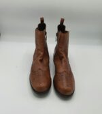 Botine dama 37.5 piele , maro - imagine 3