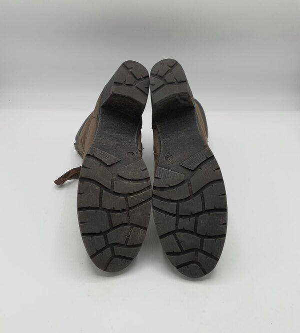 Botine  dama Sum Sum 39 material textil , gri negru (imblanite) - imagine 2