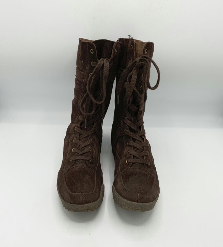 Cizme dama Dockers 40 piele intoarsa , maro - imagine 4