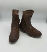 Botine  dama Relife 36 imitatie de piele , maro
