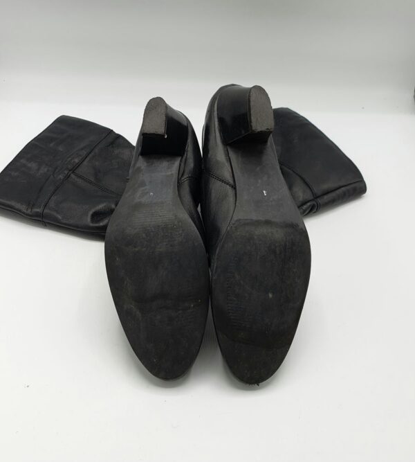 Cizme dama Profile 37 piele , negru - imagine 2