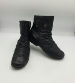 Botine  dama Rieker 37 imitatie de piele , negru  (imblanite)