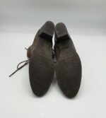 Botine  dama Tamaris 39 piele , maro negru - imagine 3