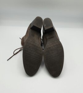 Botine dama Tamaris 39 piele , maro negru - imagine 3